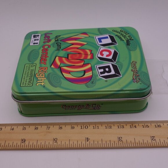 George & Co. LCR Wild Dice Game with Collector Tin 7 66631 00723 7 - Picture 8 of 16